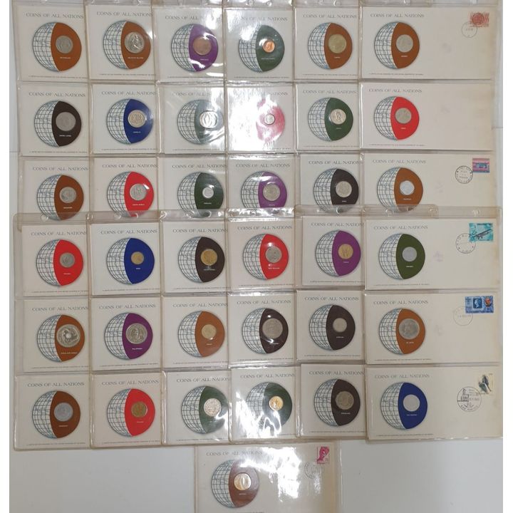 Coins of All Nations PNCs (x37)