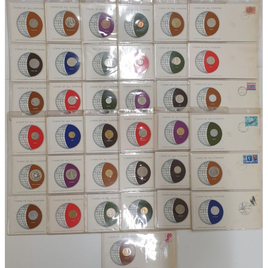 Coins of All Nations PNCs (x37)