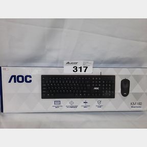 D160 KEYBOARD AND MOUSE COMBO - ENJOY A SEAMLESS GAMING EXPERIENCE WITH THIS KEYBOARD AND MOUSE SPECIFICALLY DESIGNED AS A PAIR.