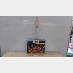 CAMPFIRE - DEEP GRILL BASKET HANDLE - NON-STICK - 31CM - CAMPFIRE