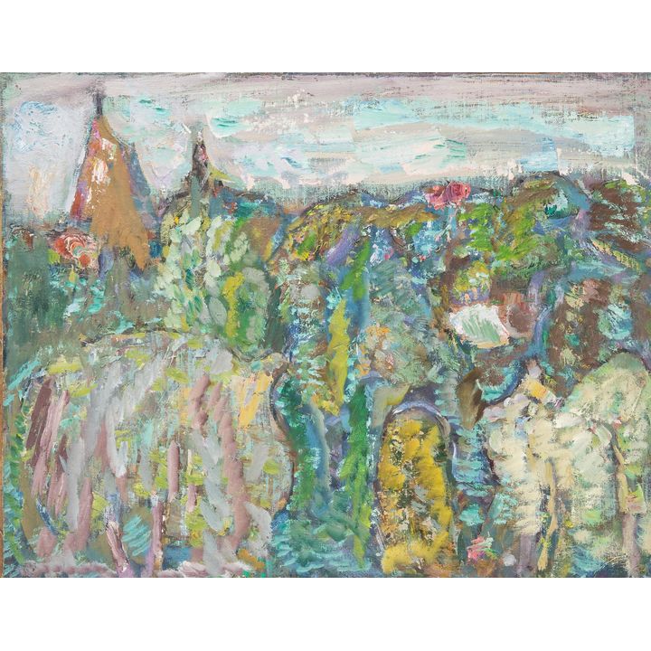 Jan Wodyński | Zielone wzgórze, 1960 r.
