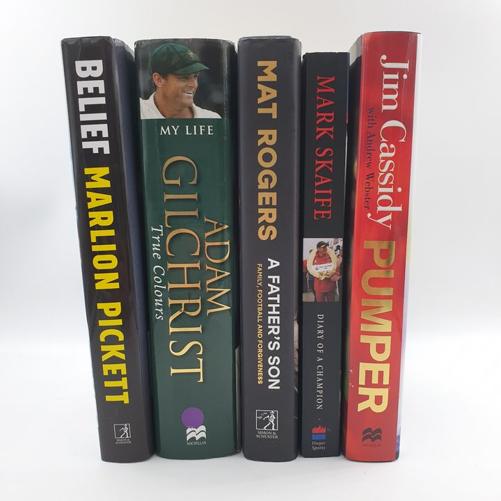 Sports Themed Books (x5)