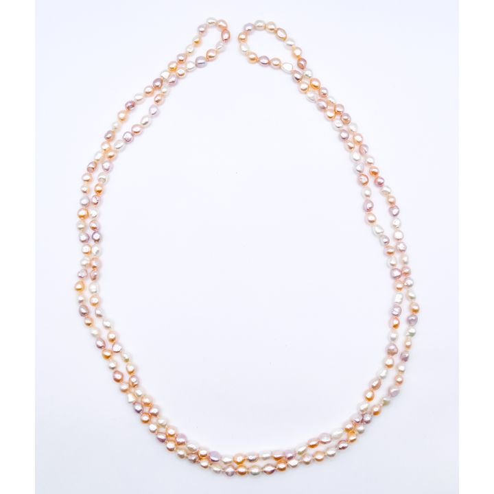 Ross & Simons Multi-Color Opera Length 78'' Baroque Pearl Necklace