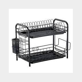 Kitchen Drying Rack 2 Tier For Glasses | DR 51654/15638 B8 (S5)