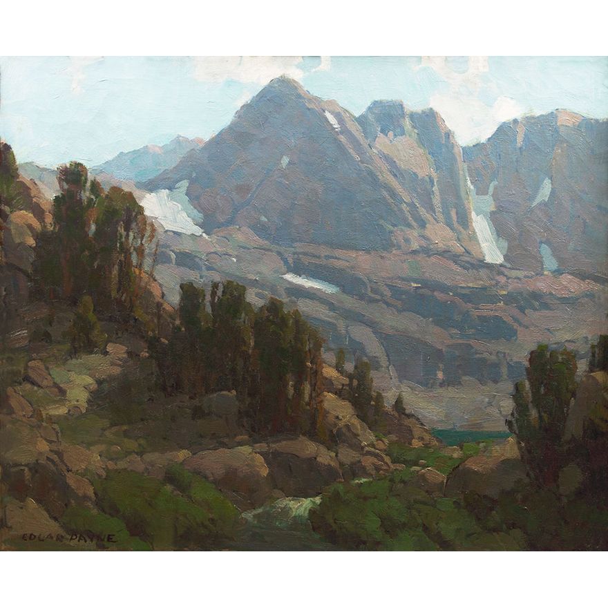 Edgar Alwin Payne (1883-1947), High Sierra Landscape - Big Pine Canyon