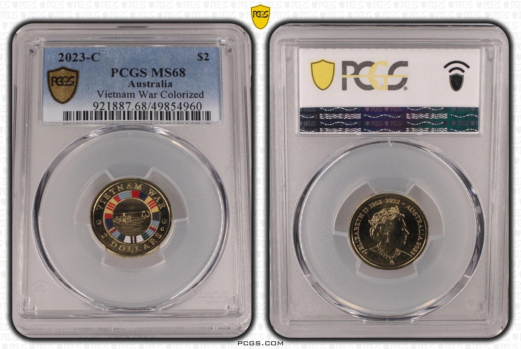 Vietnam War Colorized , Two Dollar, 2023-C, PCGS MS68