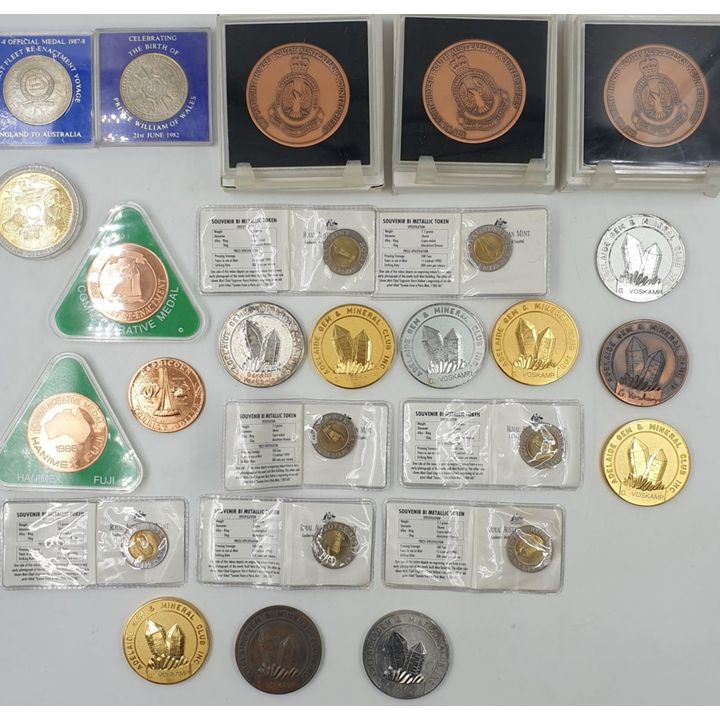 Medallettes, Tokens & Medals etc