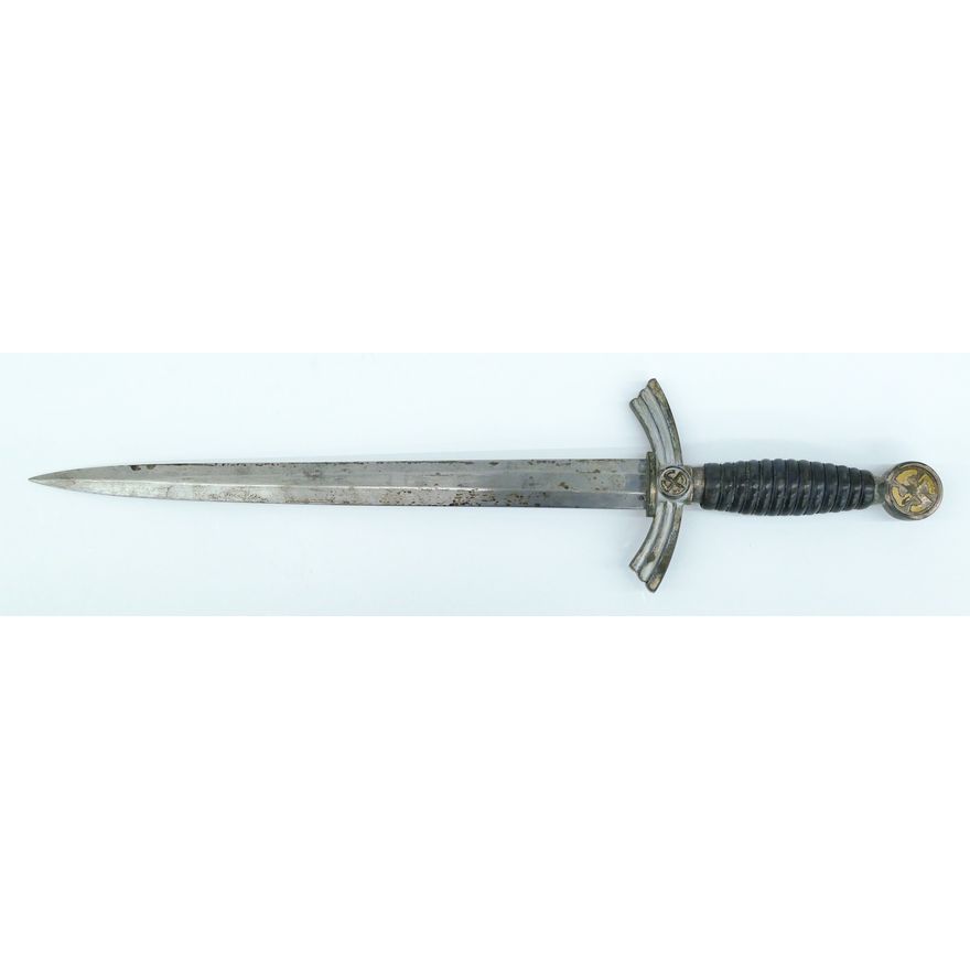 WWII German DLV Officer's Glider Pilot Dagger 19''