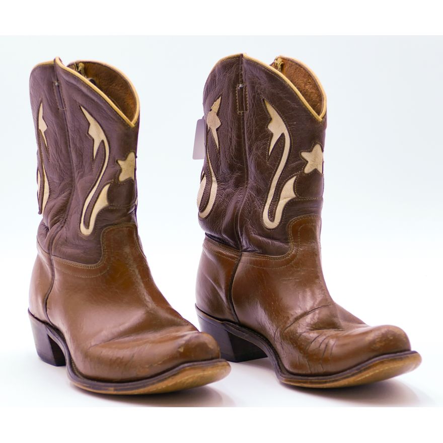 Pair Vintage Goding Ladies Cowboy Boots