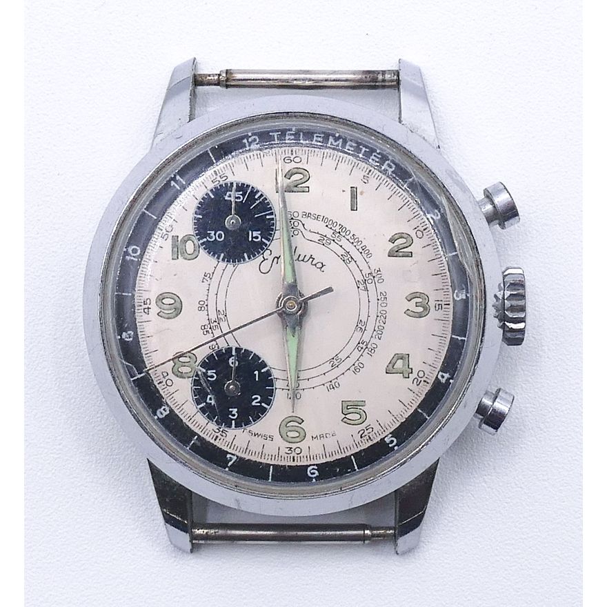 Vintage Men's Endura Chronograph Wrist Watch