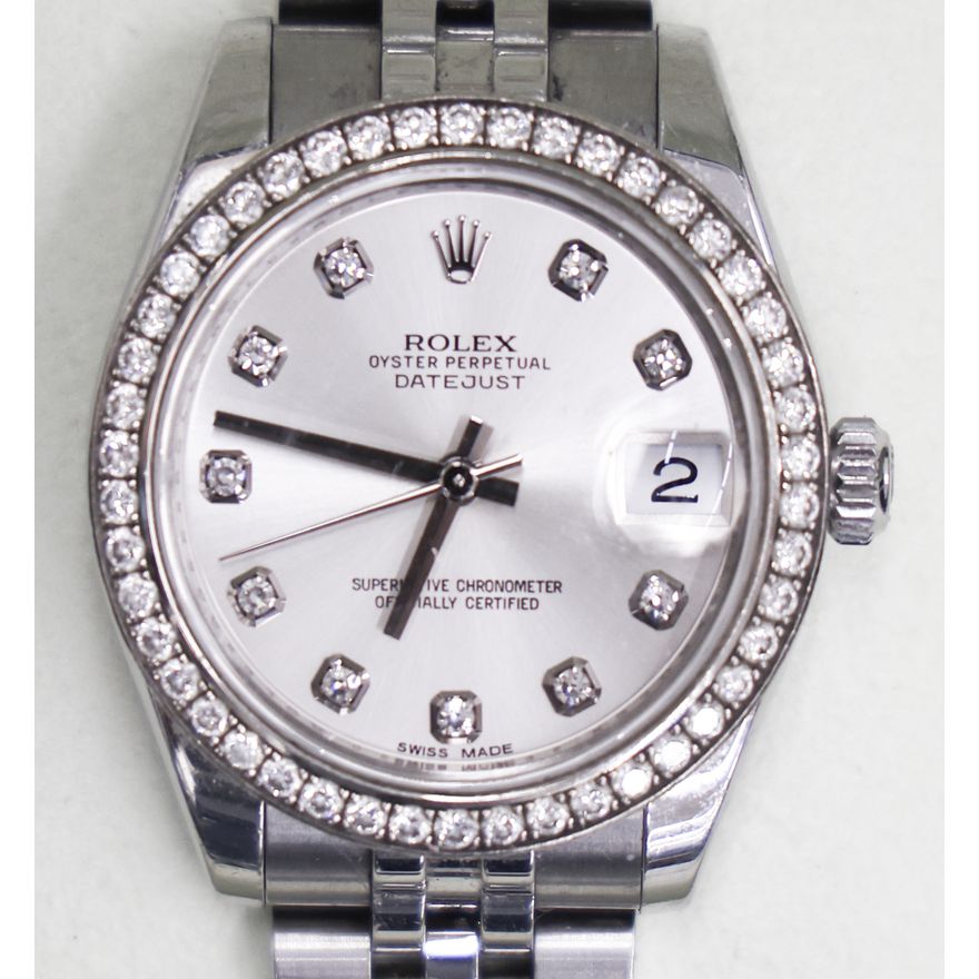 Ladies Rolex Diamond Datejust Ref.178384 Wrist Watch
