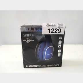 VOLKANO PHONIC SERIES BLUETOOTH HEADPHONES - BLUE
