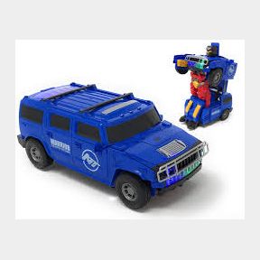 2 in 1 - Warrior Transformer Racing Car Blue Bar 9902044518088- 51748/10959 ML B1 (S8)