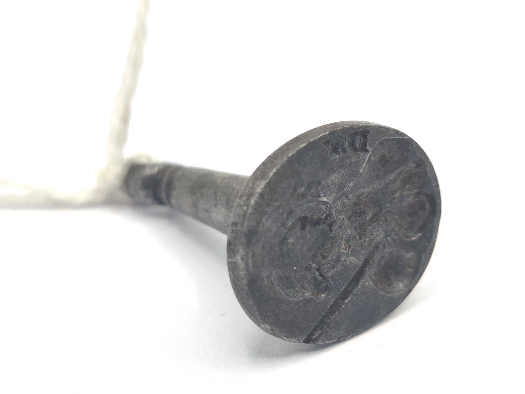 1068 · ANTIQUE PEWTER FOB SEAL