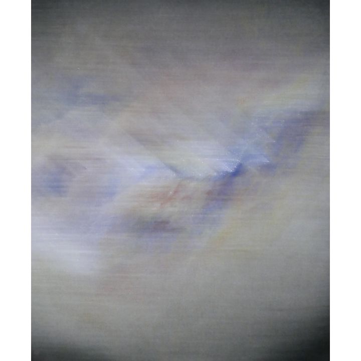 Albert Fisher ''Visages of Wonderment: Radium'' 1977 Tempera