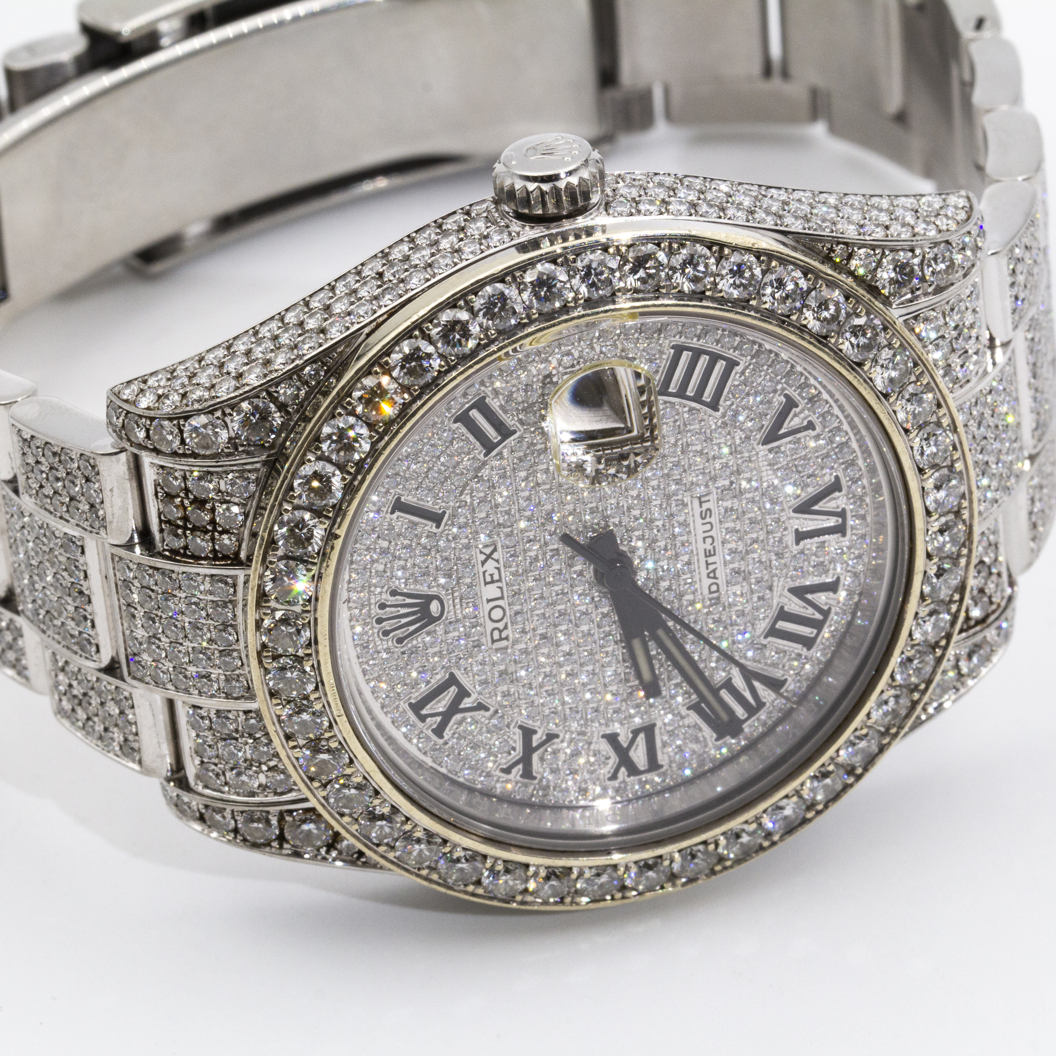 414 · Rolex Date Just II with Box
