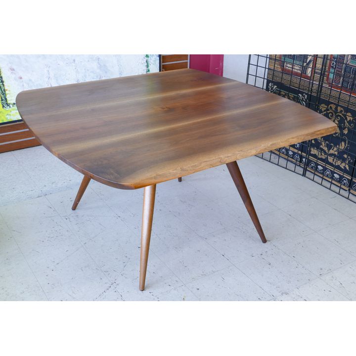 George Nakashima Turned Leg Dining Table