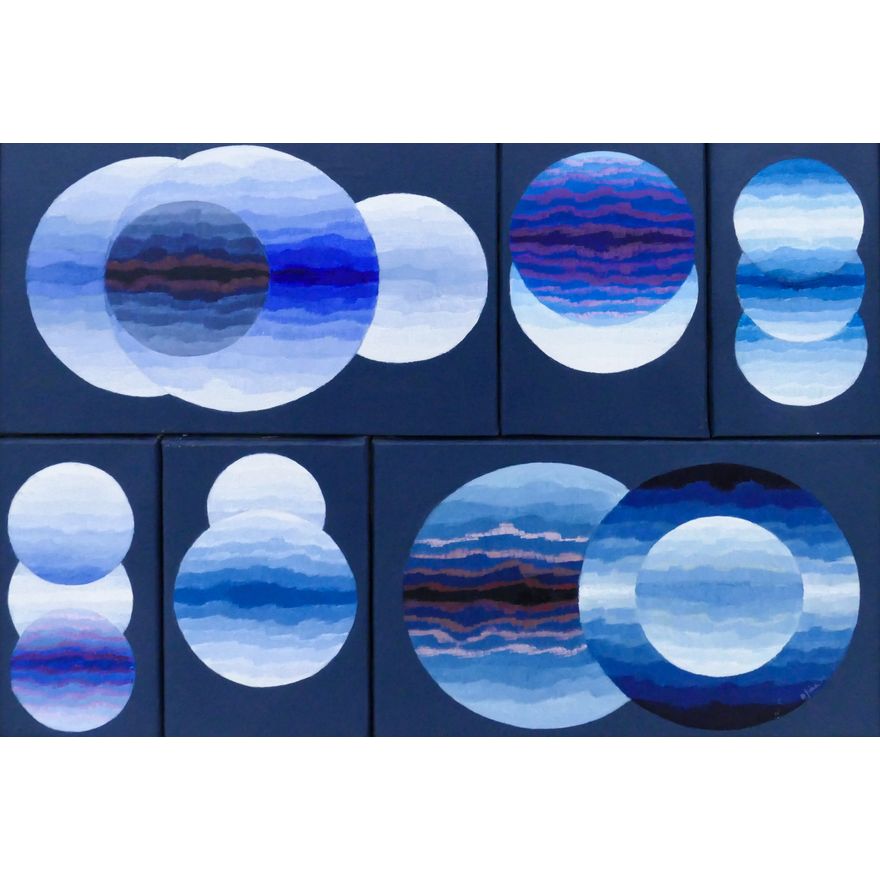 Otto Fried ''Crossing the Delaware'' (Sextych) 1975