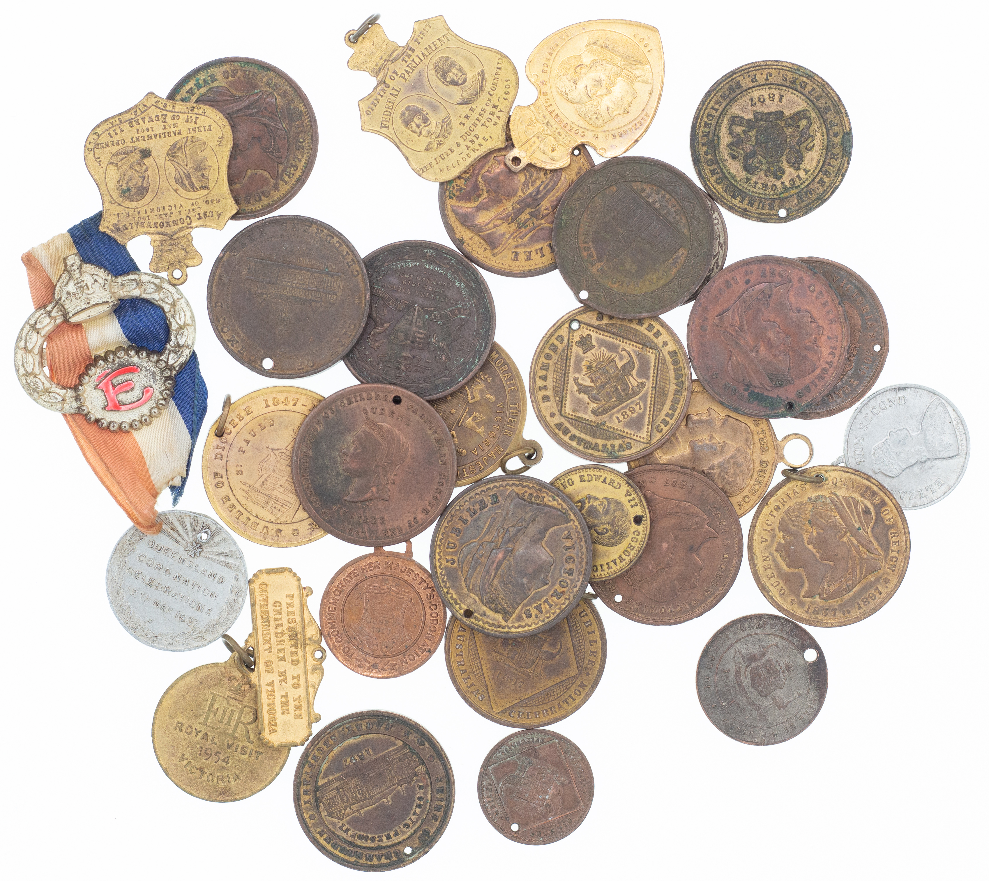 451 · Coronation Medals, 1837 - 1953, VF - CHU