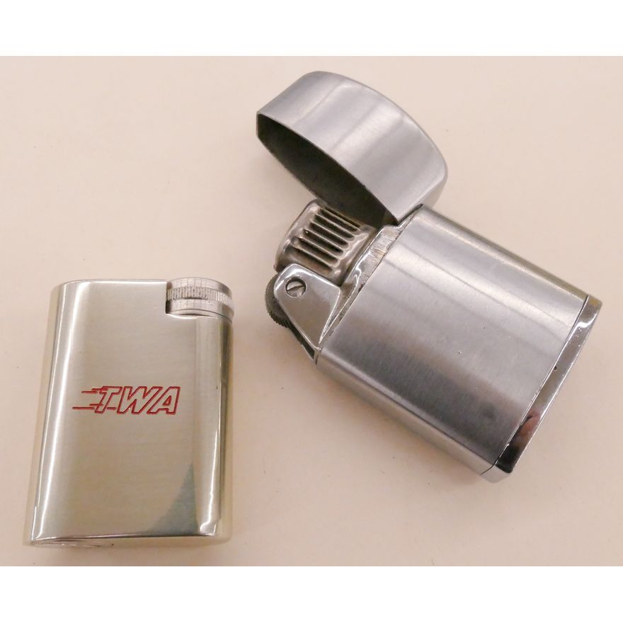 2pc Vintage Lighters- TWA Etc