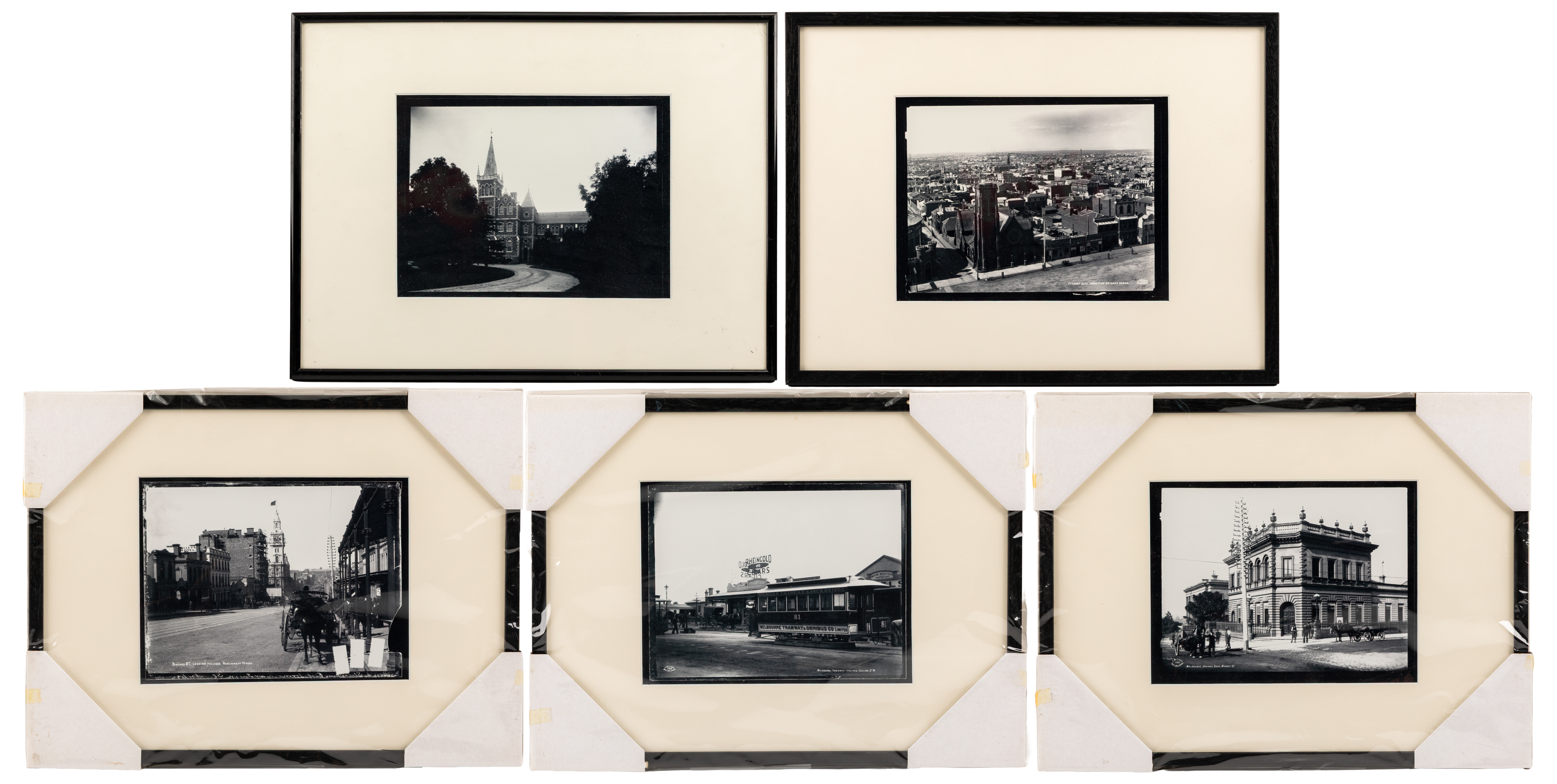 J.W. Lindt, Black & White Photograph, Melbourne, (1845 - 1926)