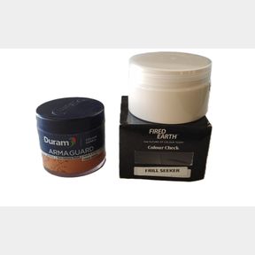Fired Earth - Colour Check (100ml) and Duram Colour Sample