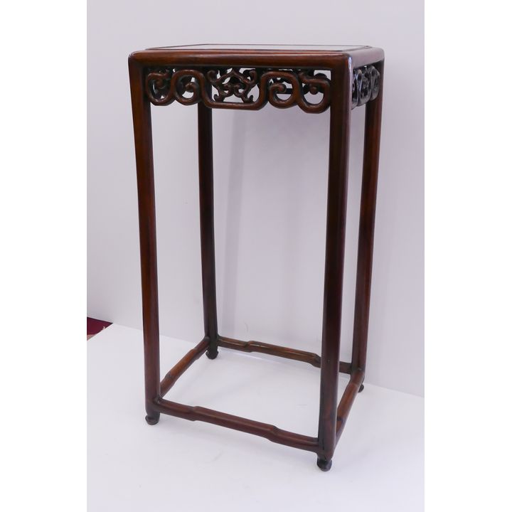 Antique Chinese Rosewood Side Table- 30x15.5x11''