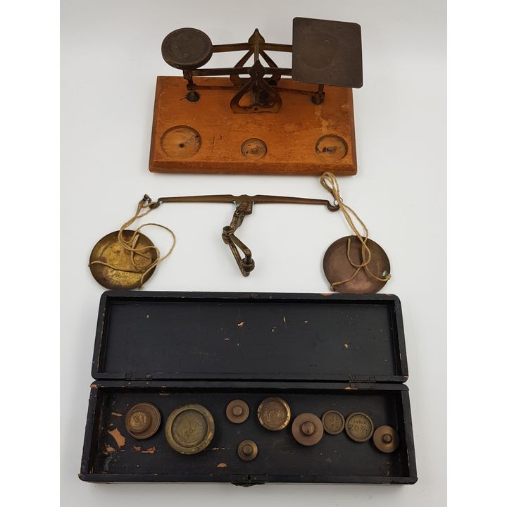 Postage / Letter Scales, Travel Balance / Gold Scales & Ass. Weights