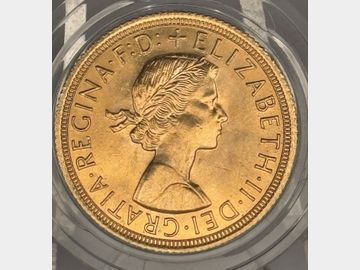 1963 ELIZABETH II PRE-DECIMAL GOLD SOVEREIGN
