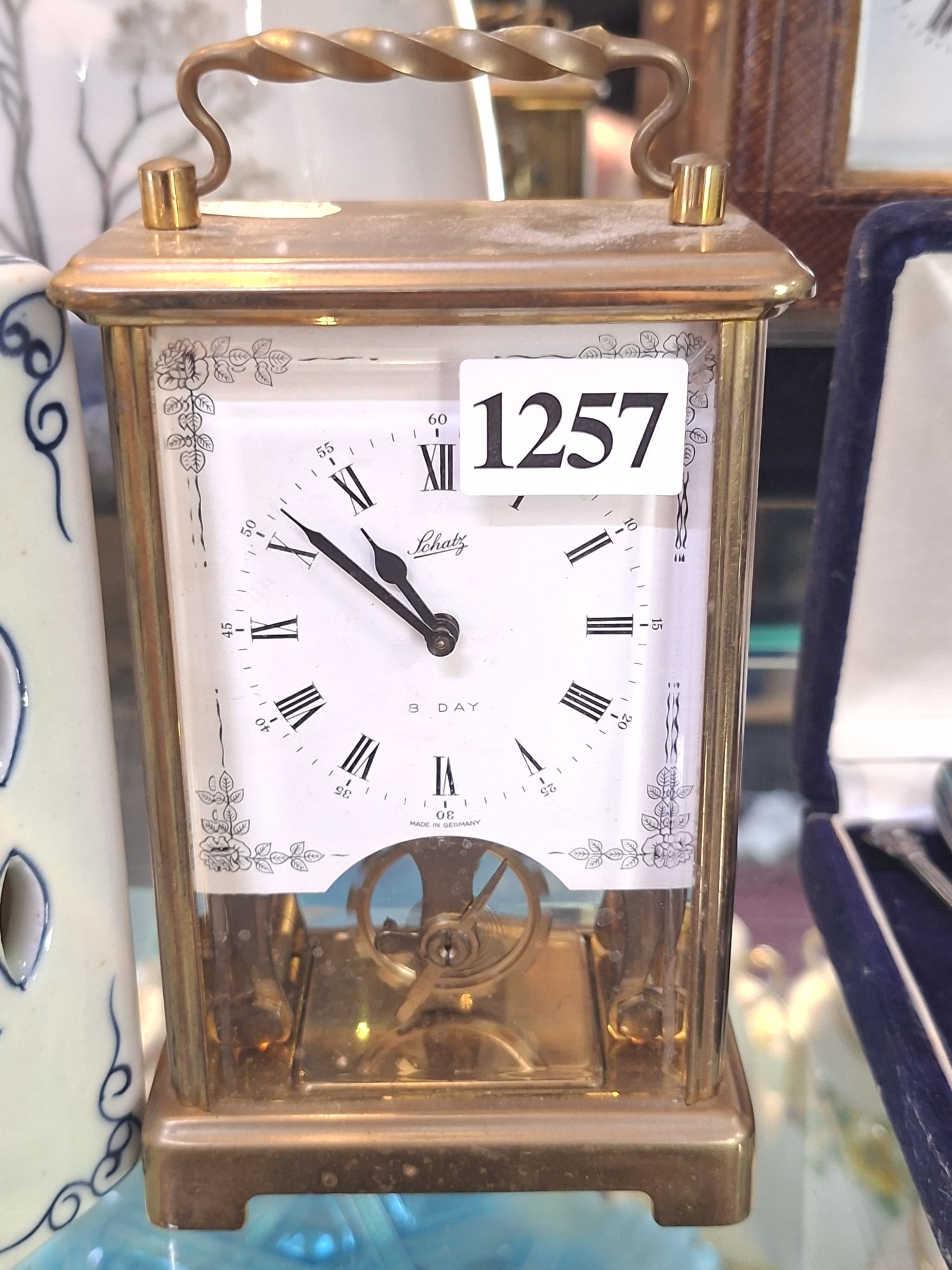 GERMAN CARRIAGE CLOCK