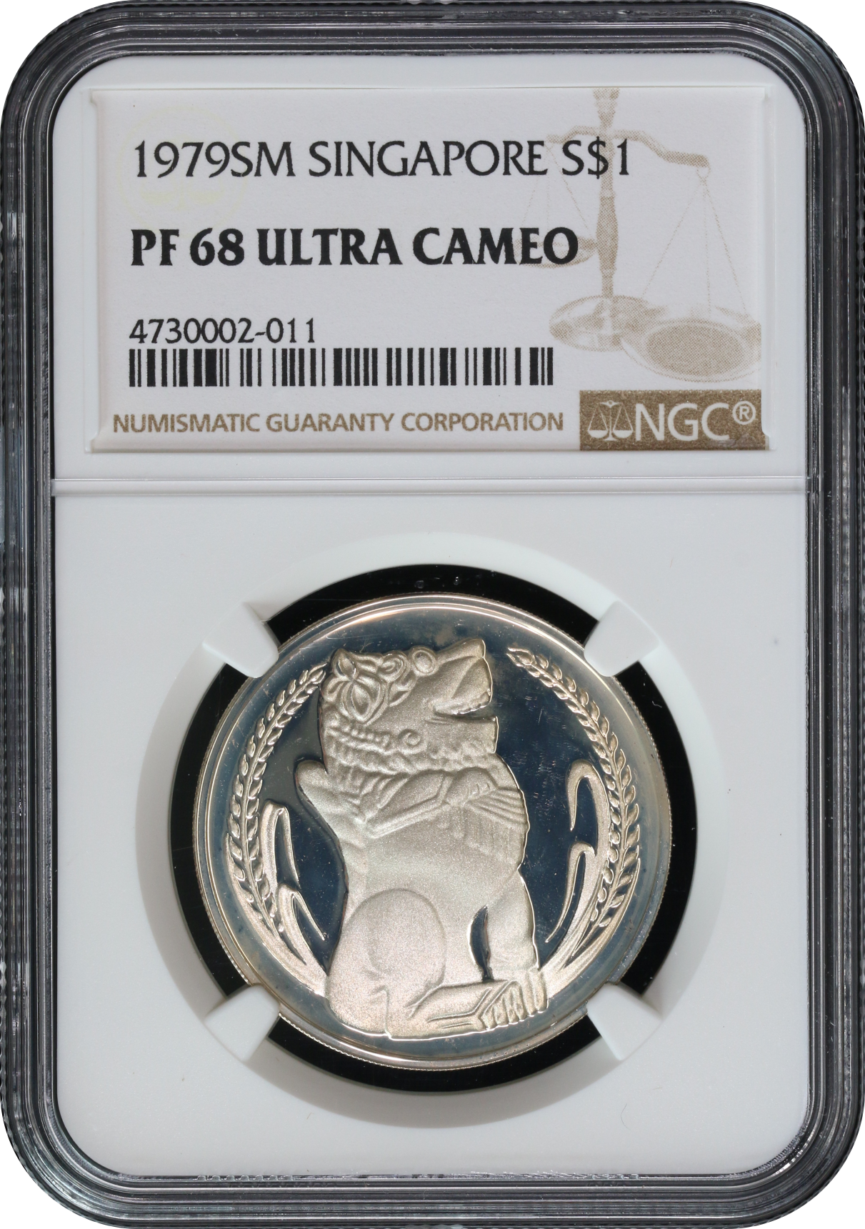 シンガポール 1973年 10ドル 硬貨 ケース付き シンガポール 1973年 10ドル 硬貨 ケース付き シンガポールの5種類の