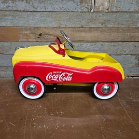 Coca-Cola Gear Box Pedal Car Company Nostalgic Pedal Car