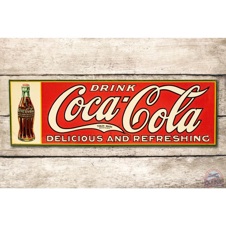 Drink Coca-Cola & Christmas Bottle Metal Sign TAC 8