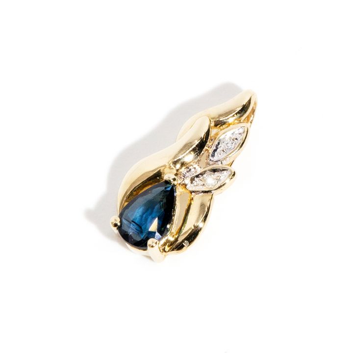Sapphire & Diamond Pendant