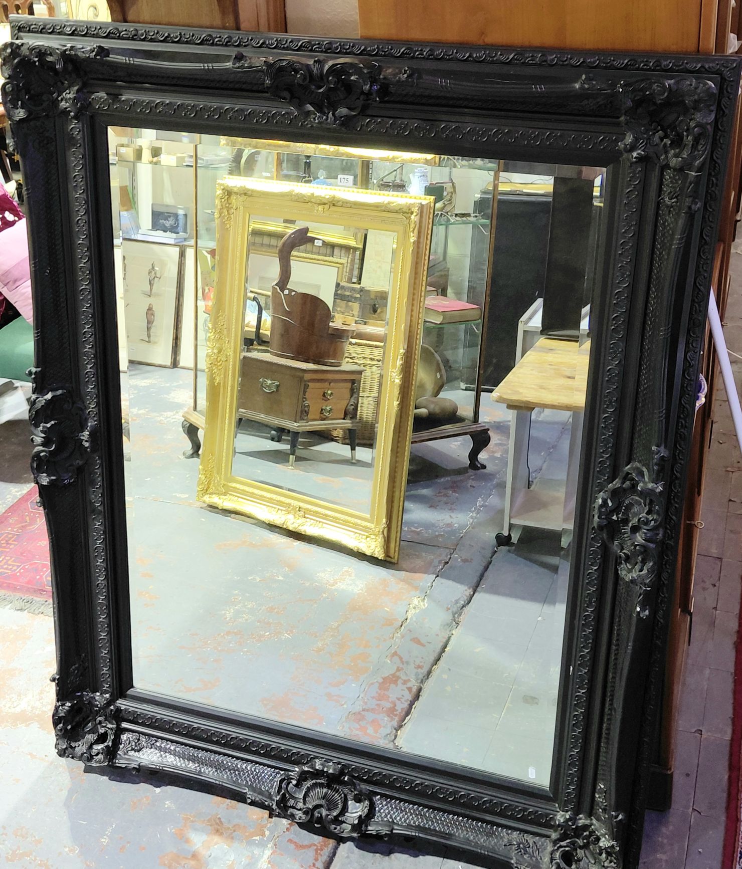 175 · LARGE WALL MIRROR