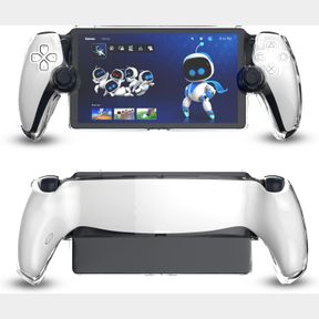 HEATFUN PLAYSTATION PORTAL REMOTE PLAYER CLEAR HARD CASE - SHOCKPROOF PROTECTIVE COVER, 1 PACK