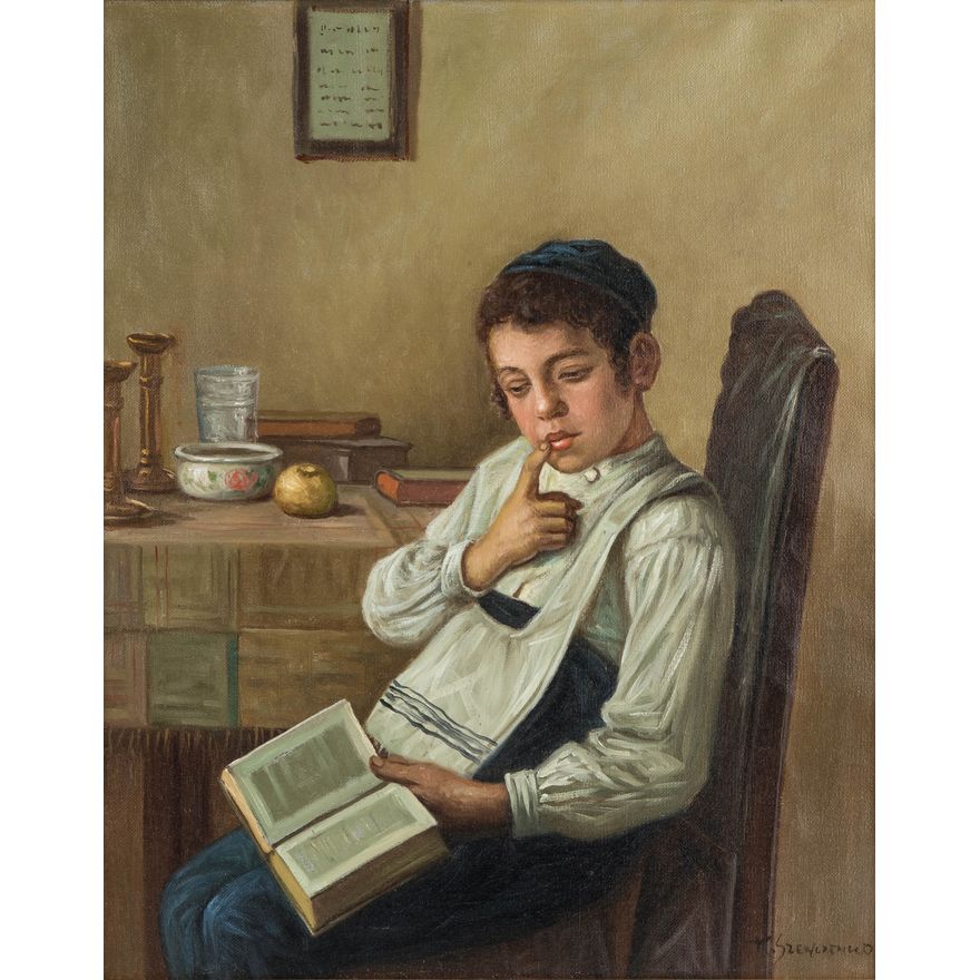 Konstanty Szewczenko | Chłopiec studiujący Talmud