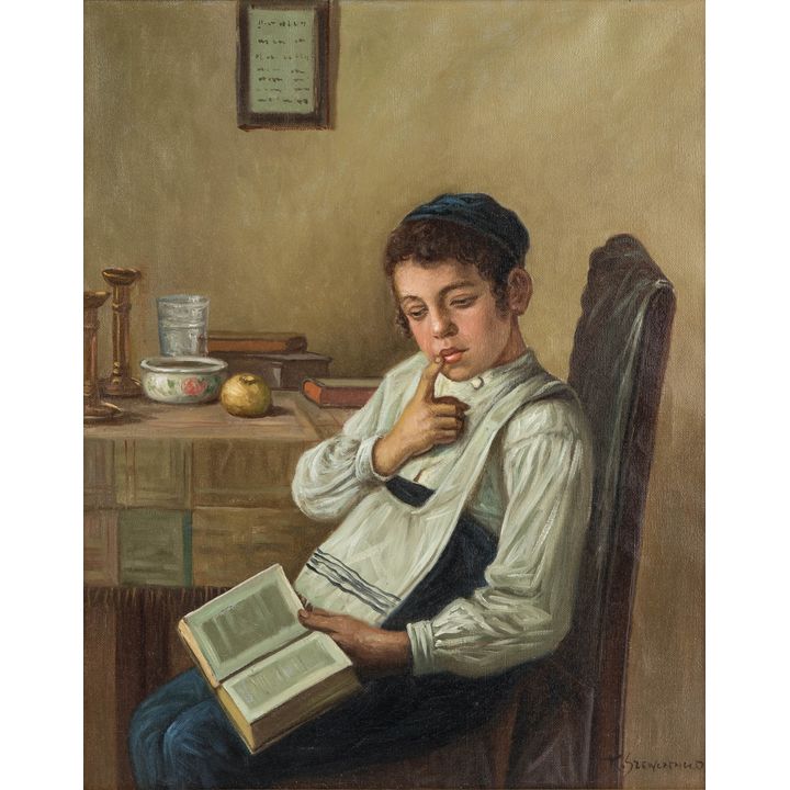 Konstanty Szewczenko | Chłopiec studiujący Talmud