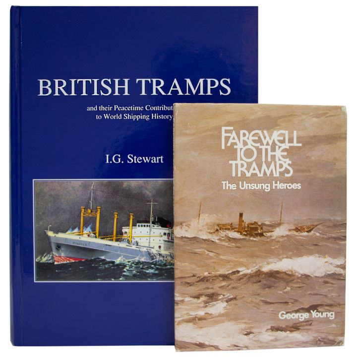 STEWART, I. G. [2 titles], British Tramps: and their Peacetime Contribution to World Shipping History.