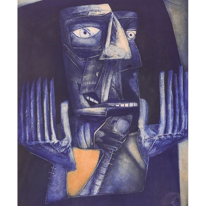 Oliver Perry (b.1941) ''Hold Still'' S/N Lithograph. Edition 14/30. Framed Measurements 32x23''