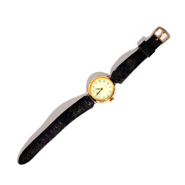 9 Carat Gold Baume Watch,