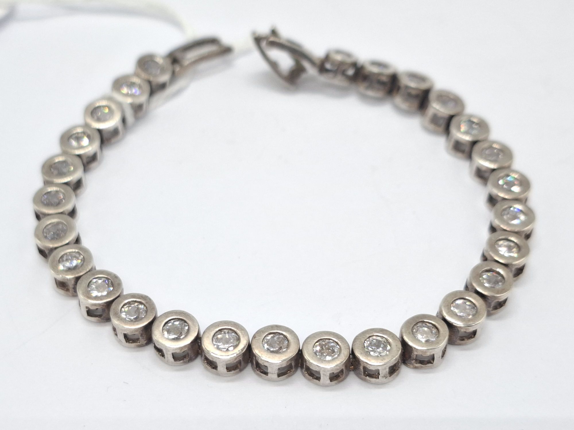 Sterling Silver Tennis Bracelet
