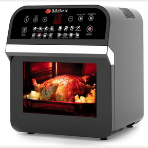 Milex Digital Hurricane Power AirFryer Oven with Rotisserie 12L|