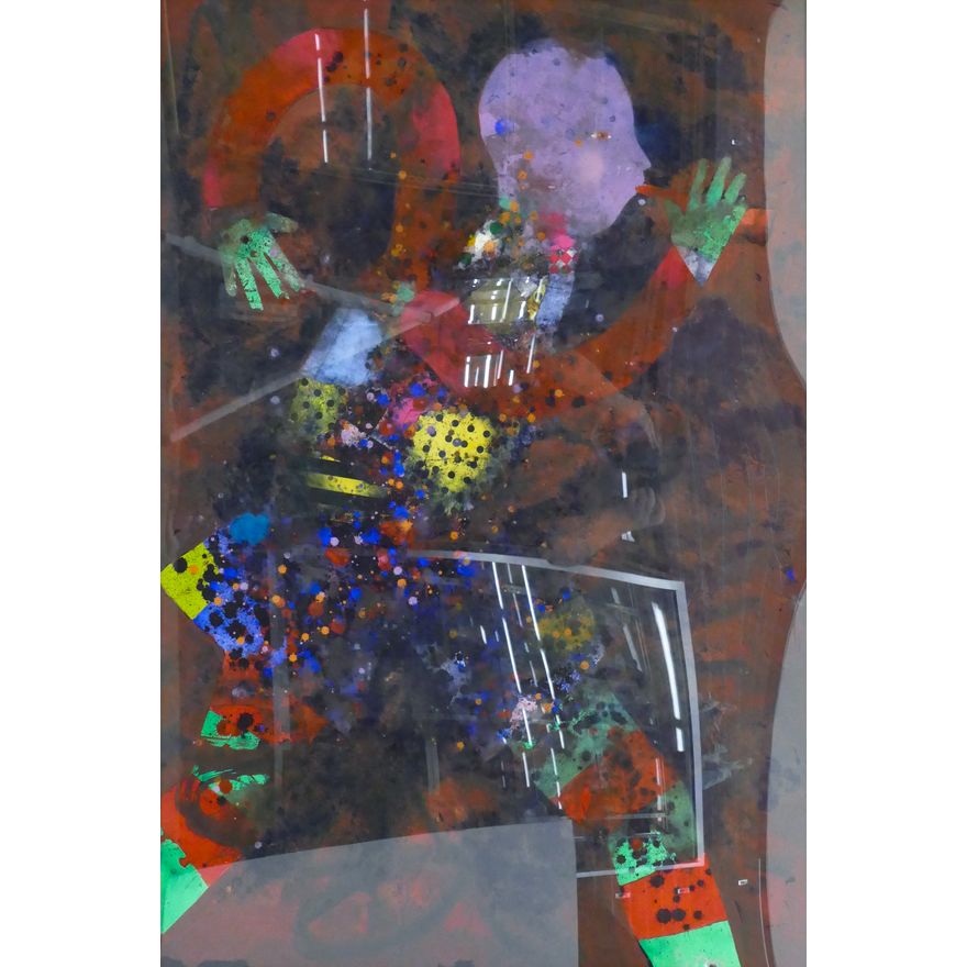 DeLoss McGraw ''A Child at Recess'' Signed Painting