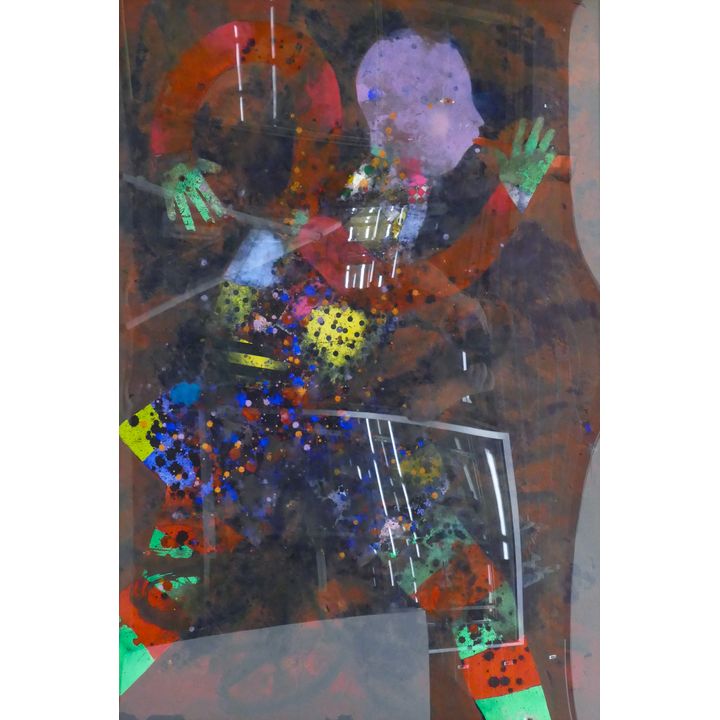 DeLoss McGraw ''A Child at Recess'' Signed Painting