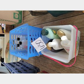2 containers healthcare personal products - NEW PICS