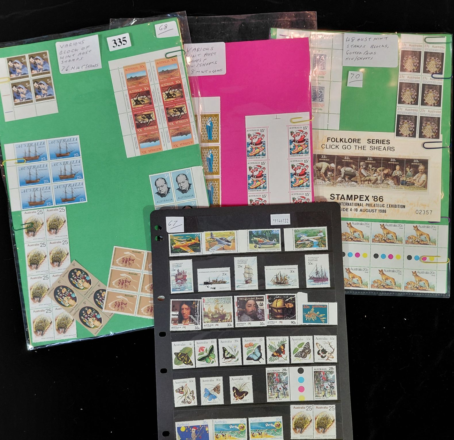 335 · STAMPS - AUSTRALIA