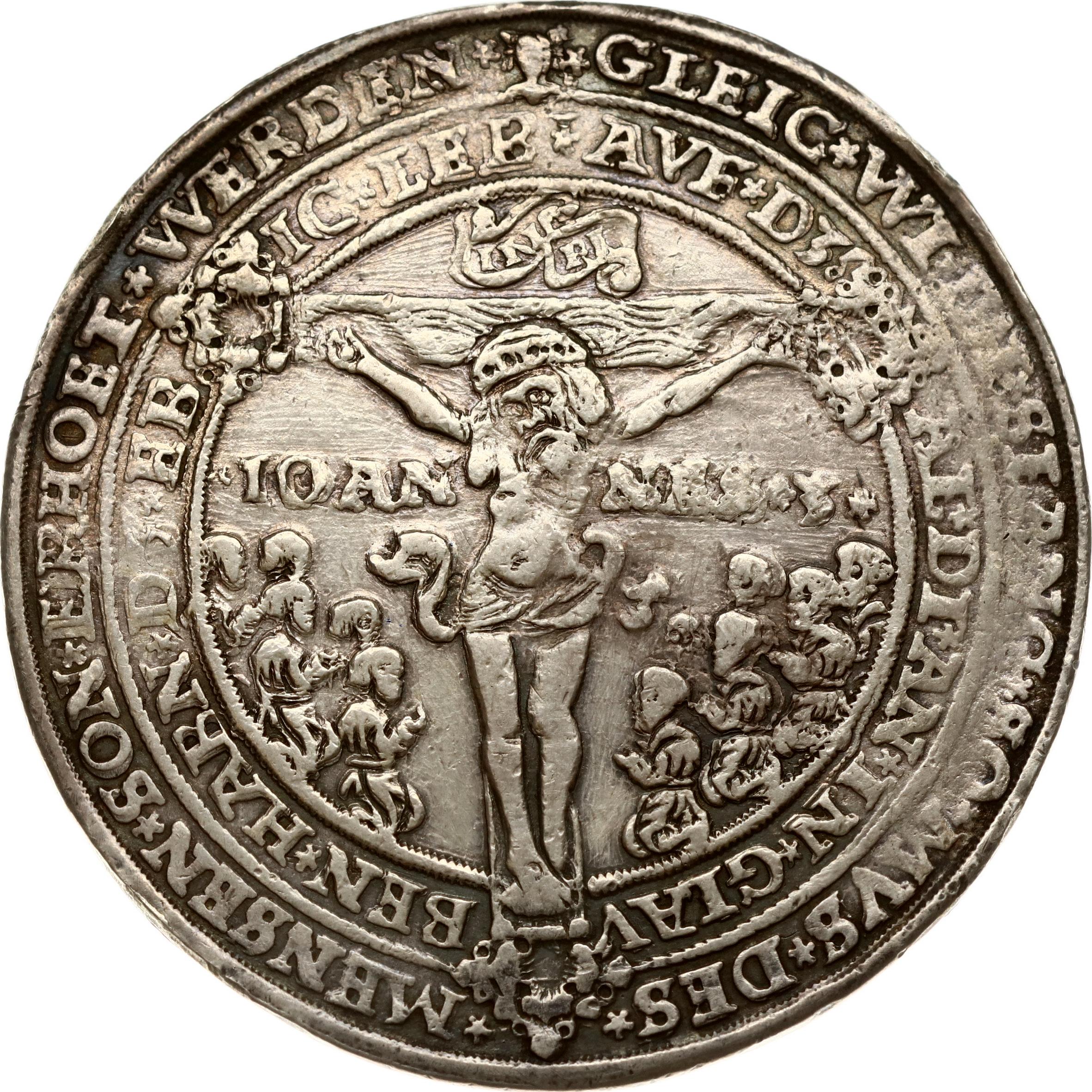 Austria Bohemia Pest Taler ND (1528) Joachimsthal | Numisbalt