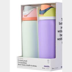 Owala FreeSip 32-oz. Stainless Steel Water Bottle + 2 Bonus Straws Combo  Pack (Assorted Colors) - Sam's Clu…