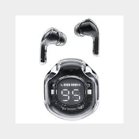 Wireless Ultra Pro Comfortable Earbuds-Long Battery Life Noise Cancelling - Black -- Bar 9902155838747- 51737/5598 B4 (S9)